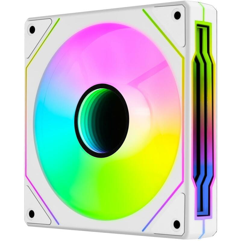 Вентилятор AeroCool Phantom M-3 Reverse 12 PWM ARGB White (ACF3-MR11227.21)