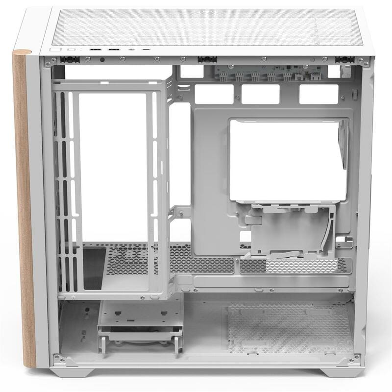 Корпус AeroCool D301A-G-WT-v2 (ACCS-DS03043.21) White без БП