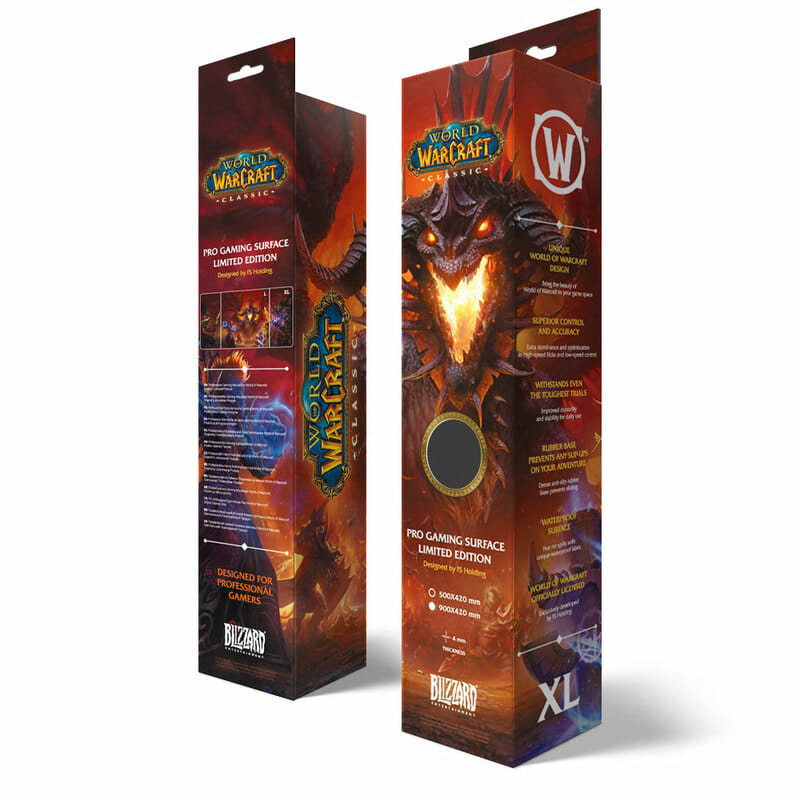 Игровая поверхность Blizzard World of WarCraft Classic Onyxia (FBLMPWOWONYXI21XL)