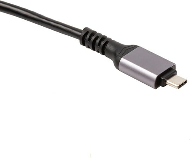 Кабель PowerPlant USB Type-C - RJ45 (M/М) 1м Black (CA914913)