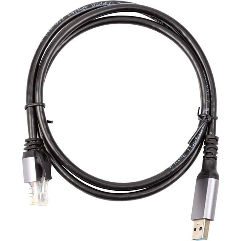 Кабель PowerPlant USB Type-А - RJ45 (M/М) 2м Black (CA914982)