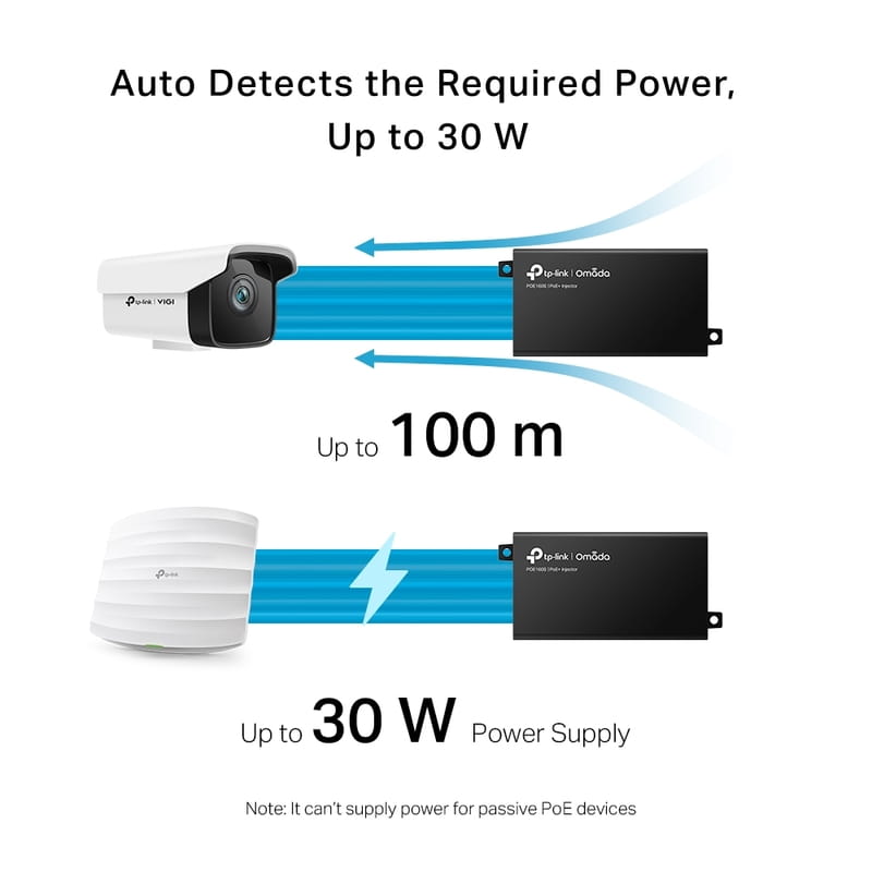Інжектор PoE+ TP-Link POE160S