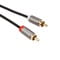Фото - Аудио-кабель Cabletime 3.5 мм - 2xRCA (M/M), 3 м, Black (CA914067) | click.ua
