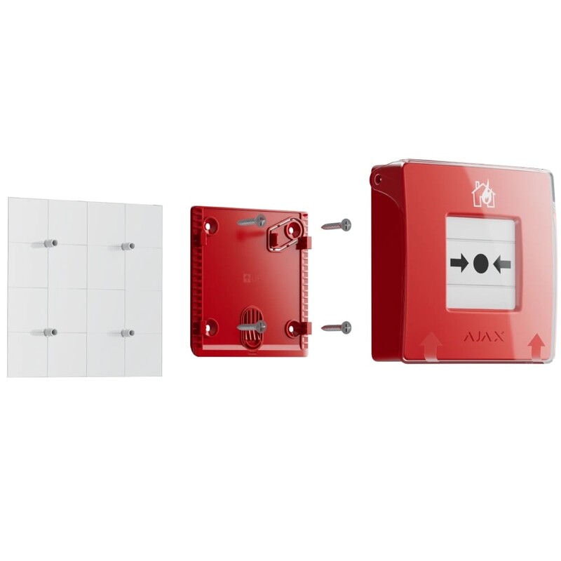Ручной пожарный извещатель Ajax Manual Call Point (Red) (8EU) ASP