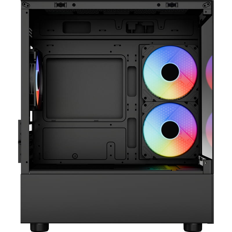 Корпус AeroCool Viewport Mini-G-BK-v2 (ACCM-ES09133.11) Black без БЖ