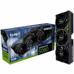 Відеокарта GF RTX 5080 16GB GDDR7 GamingPro Palit (NE75080019T2-GB2031A)
