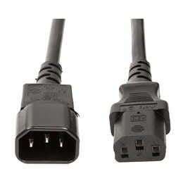 Кабель живлення PowerPlant IEC C13-C14, 3x1.5, 3м (CC360376)