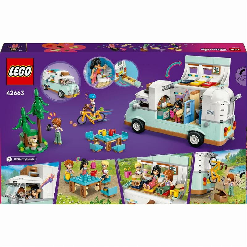 Конструктор LEGO Friends Пригоди на фургоні дружби (42663)