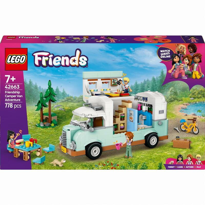Конструктор LEGO Friends Пригоди на фургоні дружби (42663)