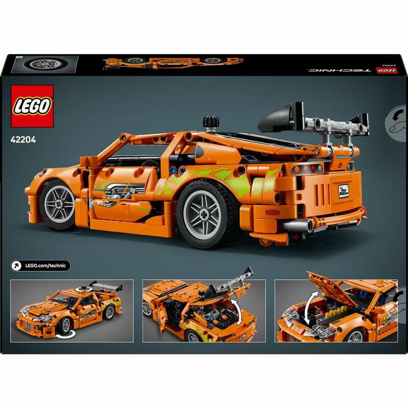 Конструктор LEGO Technic Fast and Furious Toyota Supra MK4 (42204)