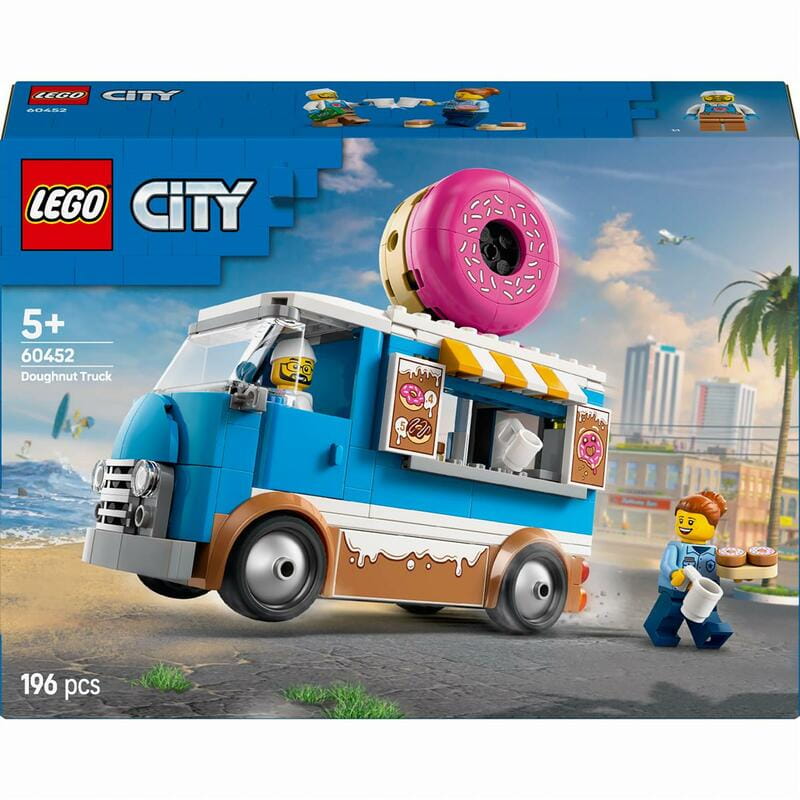 Конструктор LEGO City Грузовик с пончиками (60452)