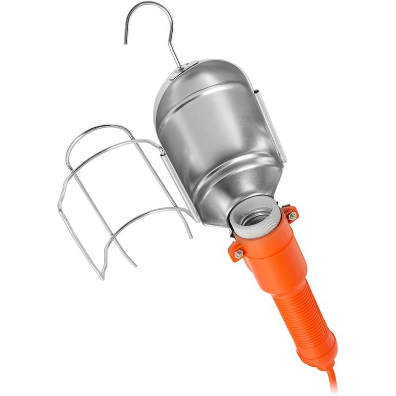 Светильник переносной PowerPlant 2х0.75мм, 7м Orange (EX610440)