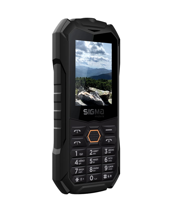 Мобільний телефон Sigma mobile X-treme PV68 Dual Sim Black/Orange (4827798738221)