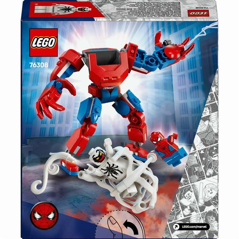 Конструктор LEGO Marvel Super Heroes Робот Людини Павука проти Анти-Венома (76308)
