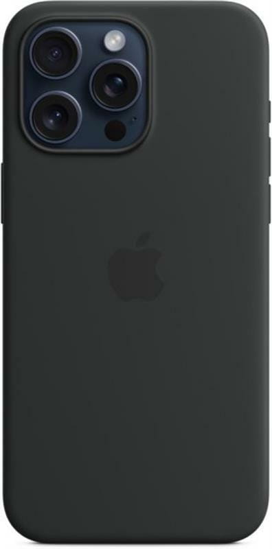 Чехол-накладка Apple Silicone Case with MagSafe для Apple iPhone 15 Pro Max Black (MT1M3)