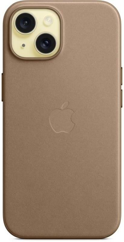 Чохол-накладка Apple FineWoven Case with MagSafe для Apple iPhone 15 Taupe (MT3C3)
