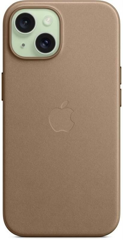 Чохол-накладка Apple FineWoven Case with MagSafe для Apple iPhone 15 Taupe (MT3C3)