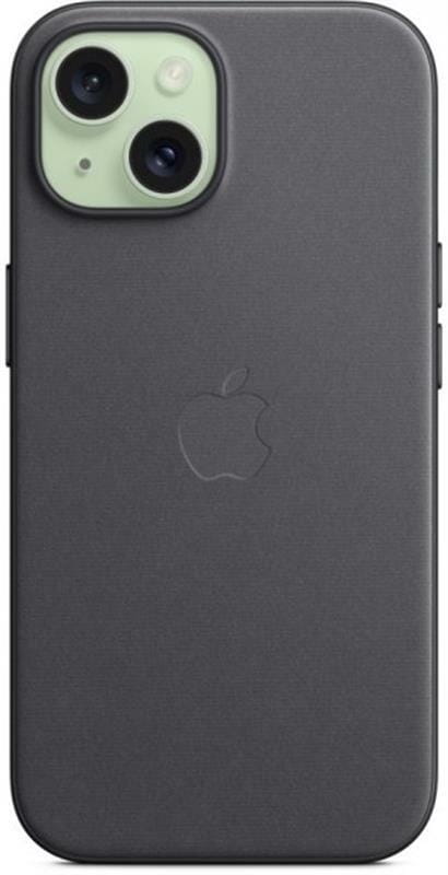 Чехол-накладка Apple FineWoven Case with MagSafe для Apple iPhone 15 Black (MT393)