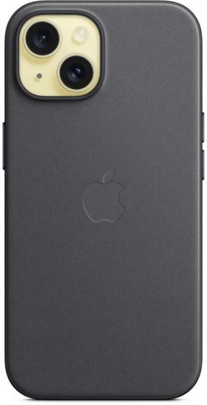 Чехол-накладка Apple FineWoven Case with MagSafe для Apple iPhone 15 Black (MT393)