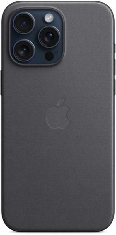 Чохол-накладка Apple FineWoven Case with MagSafe для Apple iPhone 15 Pro Max Black (MT4V3)
