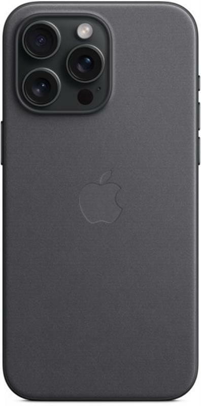 Чохол-накладка Apple FineWoven Case with MagSafe для Apple iPhone 15 Pro Max Black (MT4V3)