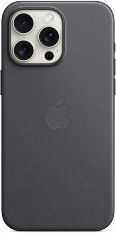 Чохол-накладка Apple FineWoven Case with MagSafe для Apple iPhone 15 Pro Max Black (MT4V3)