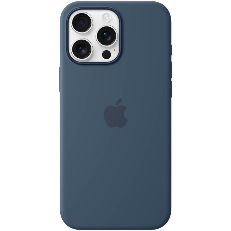 Чохол-накладка Apple Silicone Case with MagSafe для Apple iPhone 16 Pro Max Denim (MYYU3)