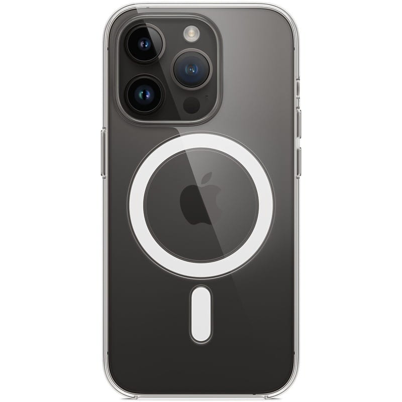 Чохол-накладка Apple Clear Case with MagSafe для Apple iPhone 14 Pro Transparent (MPU63)