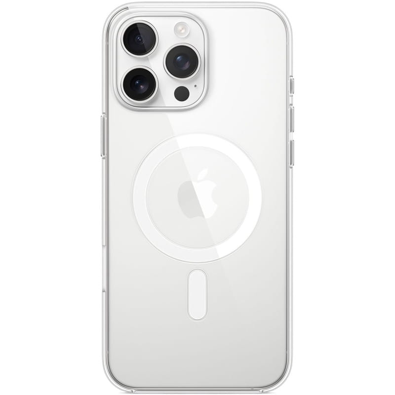 Чeхол-накладка Apple Clear Case with MagSafe для Apple iPhone 16 Pro Max Transparent (MA7F4)