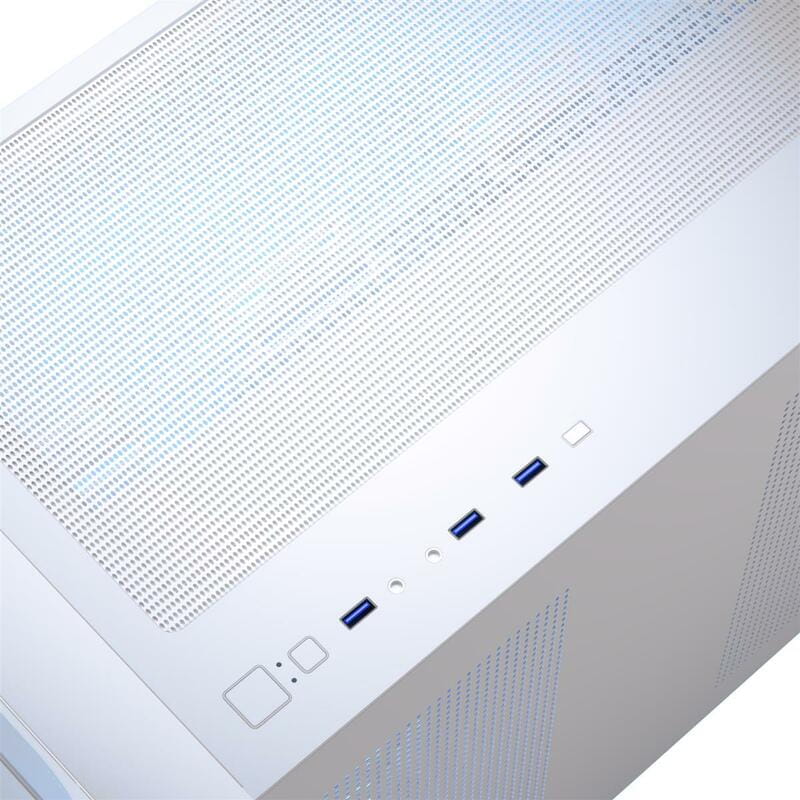 Корпус AeroCool P300C-G-WT-v1 (ACCS-PN02033.21) White без БЖ