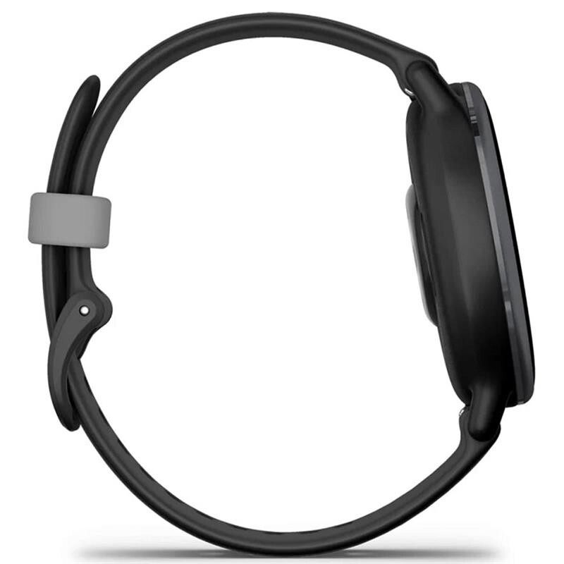 Смарт-годинник Garmin Vivoactive 5 Slate Aluminum Bezel with Black Case and Silicone Band (010-02862-5A)