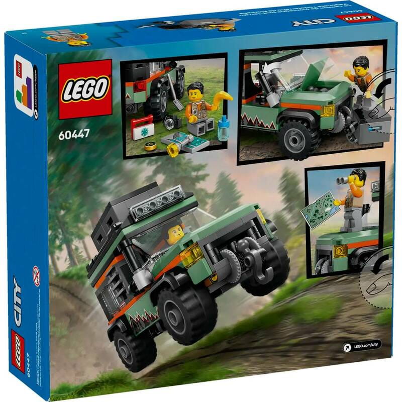 Конструктор LEGO City Позашляхова гірська вантажівка 4x4 (60447)
