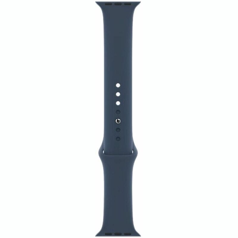 Ремешок Apple Sport Band для Apple Watch 45mm Abyss Blue (MKUW3)