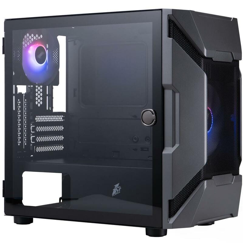Корпус 1stPlayer D3-A-BK-1F7-14-1F7 Black без БЖ