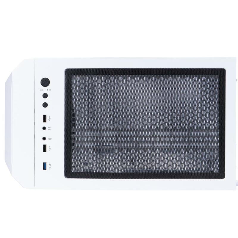 Корпус 1stPlayer D3-A-WH-1F7-14-W-1F7-W White без БП