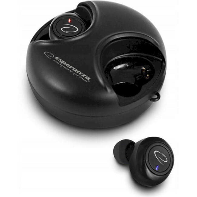 Bluetooth-гарнитура Esperanza Earphones Aries Black (EH228K)