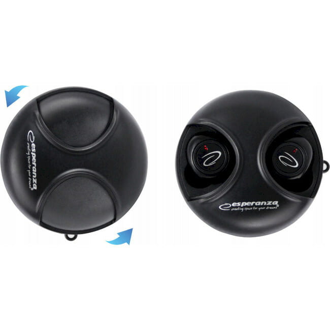 Bluetooth-гарнитура Esperanza Earphones Aries Black (EH228K)