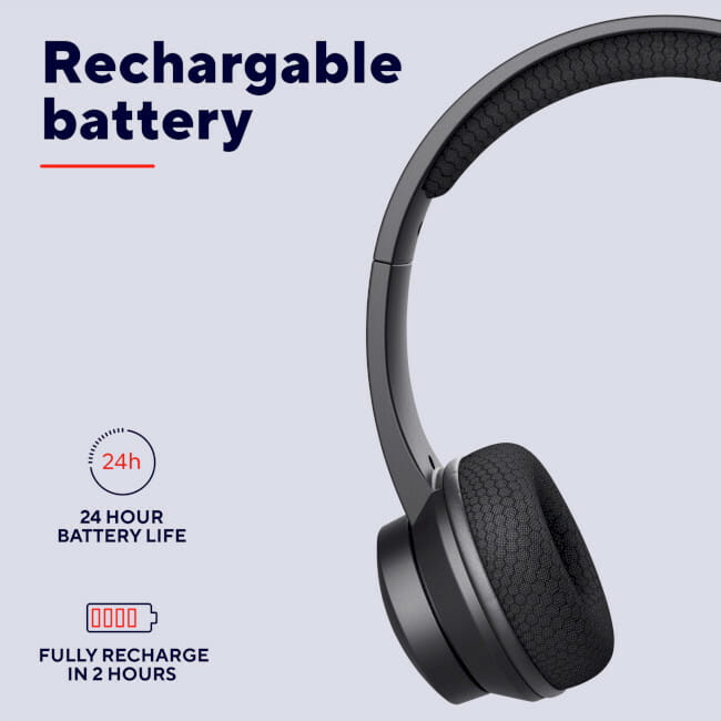 Гарнитура Trust Ayda Wireless headset Black (25463)