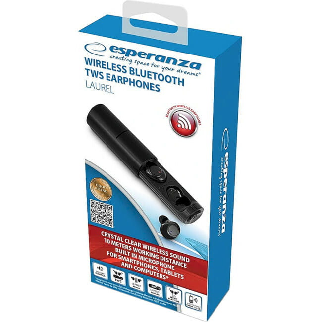Bluetooth-гарнитура Esperanza Earphones Laurel Black (EH227K)