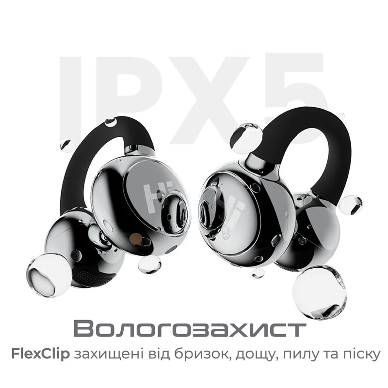 Bluetooth-гарнитура HiFuture Flexclip Black