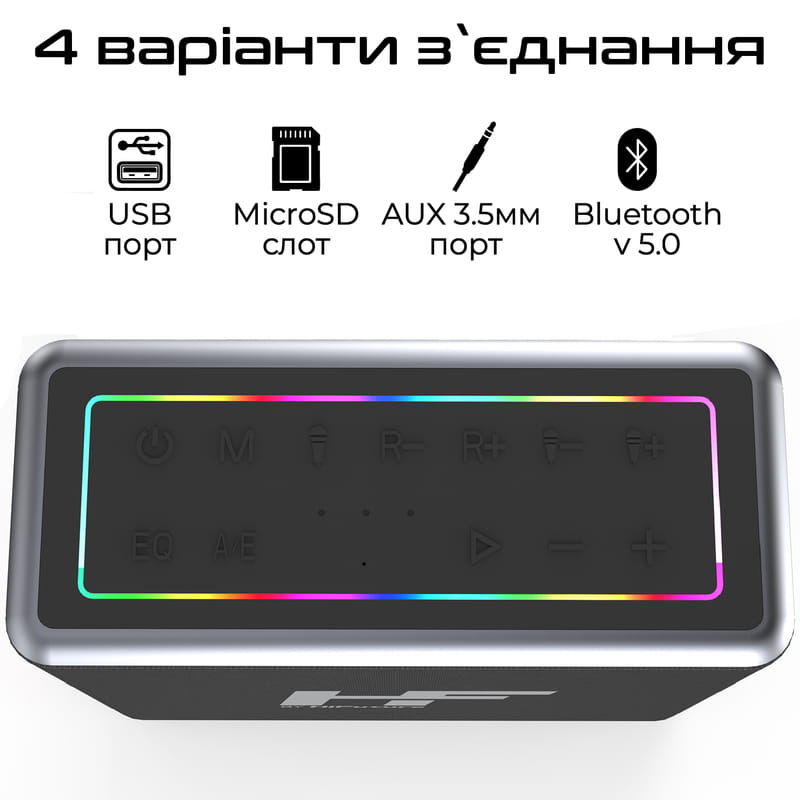 Акустична система HiFuture MusicBox 100W Silver (musicbox.silver)
