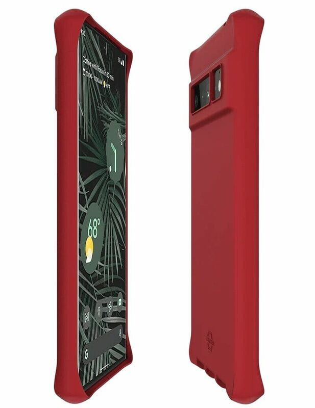 Чохол-накладка ItSkins Hybrid Silk для Google Pixel 6 Pro Red (GG6X-HBURN-CHRD)