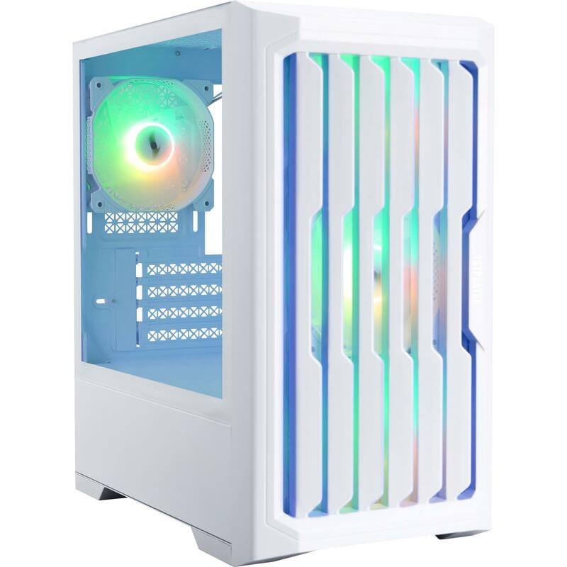 Корпус 1stPlayer H2-WH-4F7-W White без БЖ