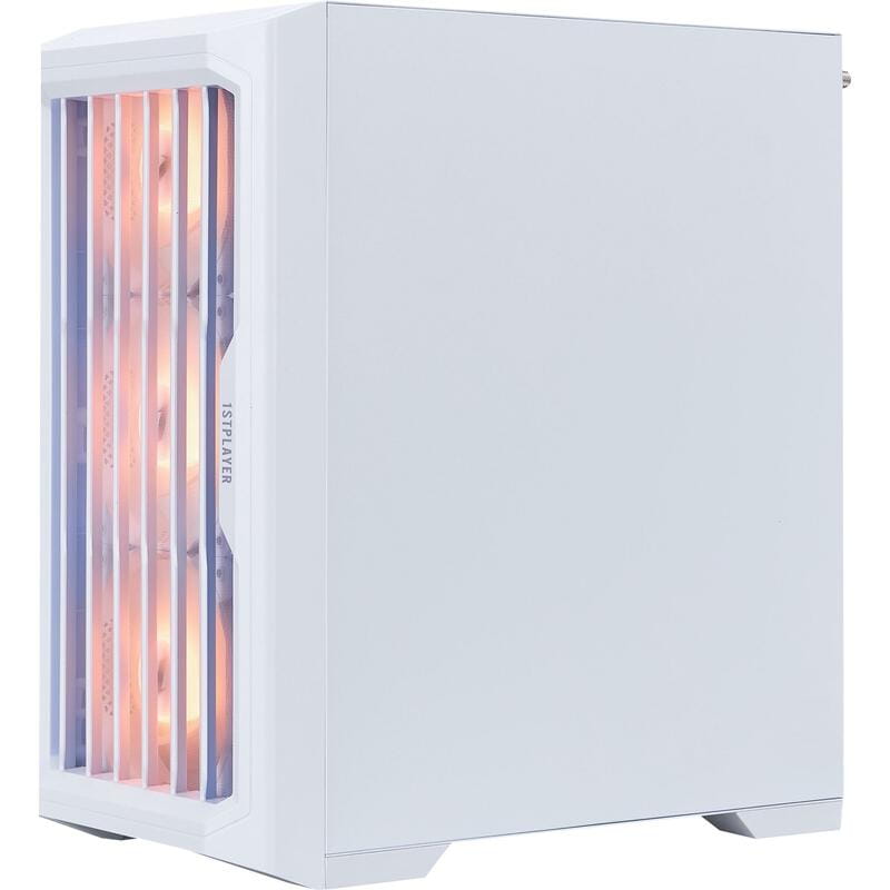 Корпус 1stPlayer H2-WH-4F7-W White без БЖ