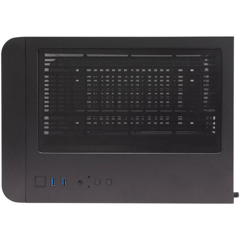 Корпус 1stPlayer UV5-BK-2FC7R-1FC7 Black без БЖ