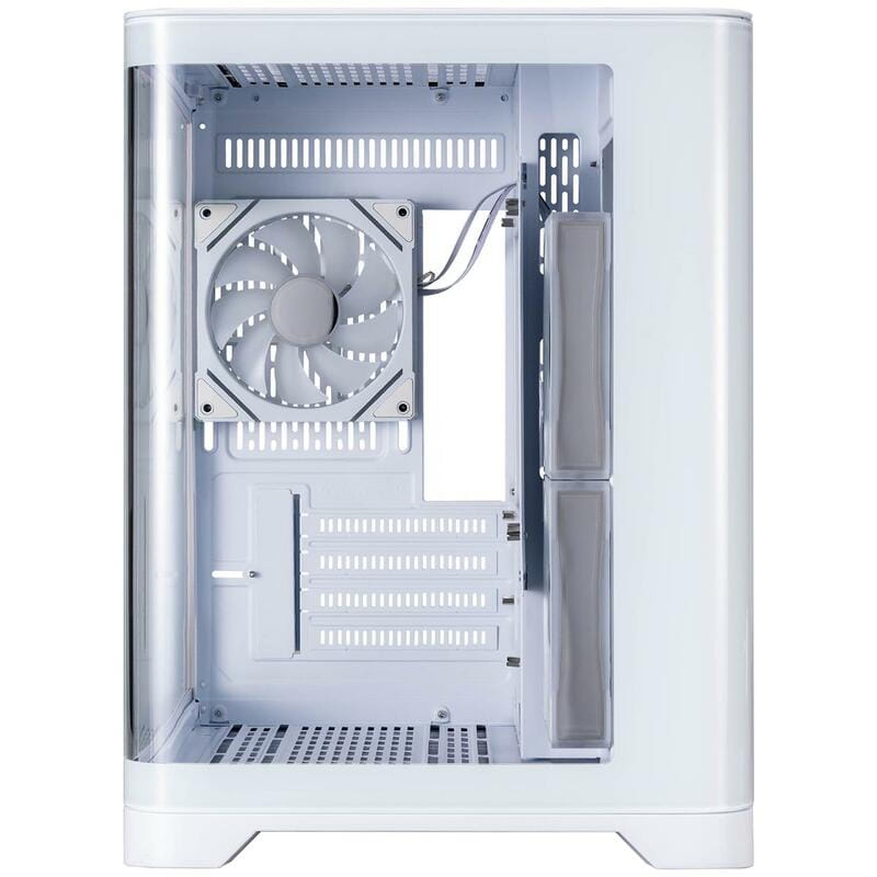 Корпус 1stPlayer UV5-WH-2FC7R-W-1FC7-W White без БП