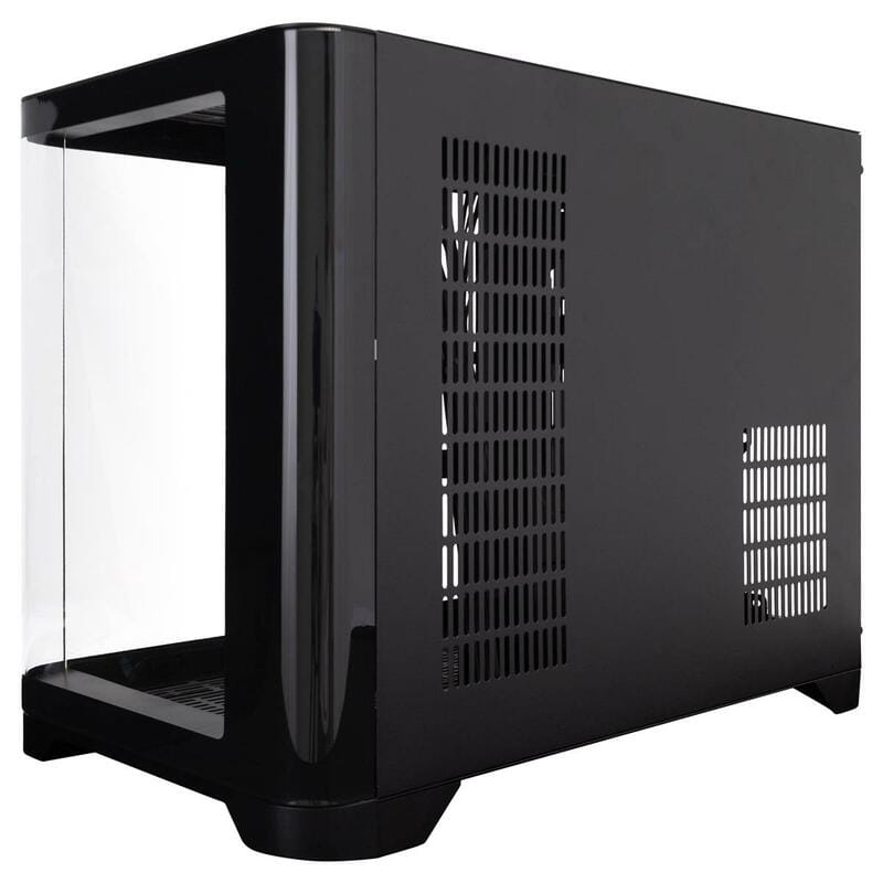 Корпус 1stPlayer UV6-BK-2FC7R-1FC7 Black без БП
