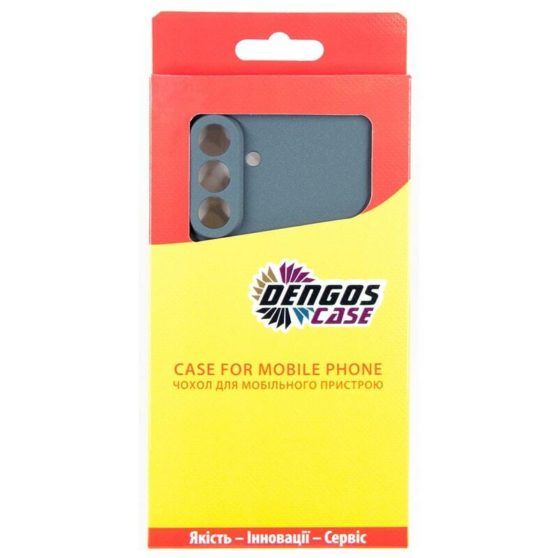 Чохол-накладка Dengos Carbon для Samsung Galaxy A56 5G SM-A566 Gray (DG-TPU-CRBN-226)