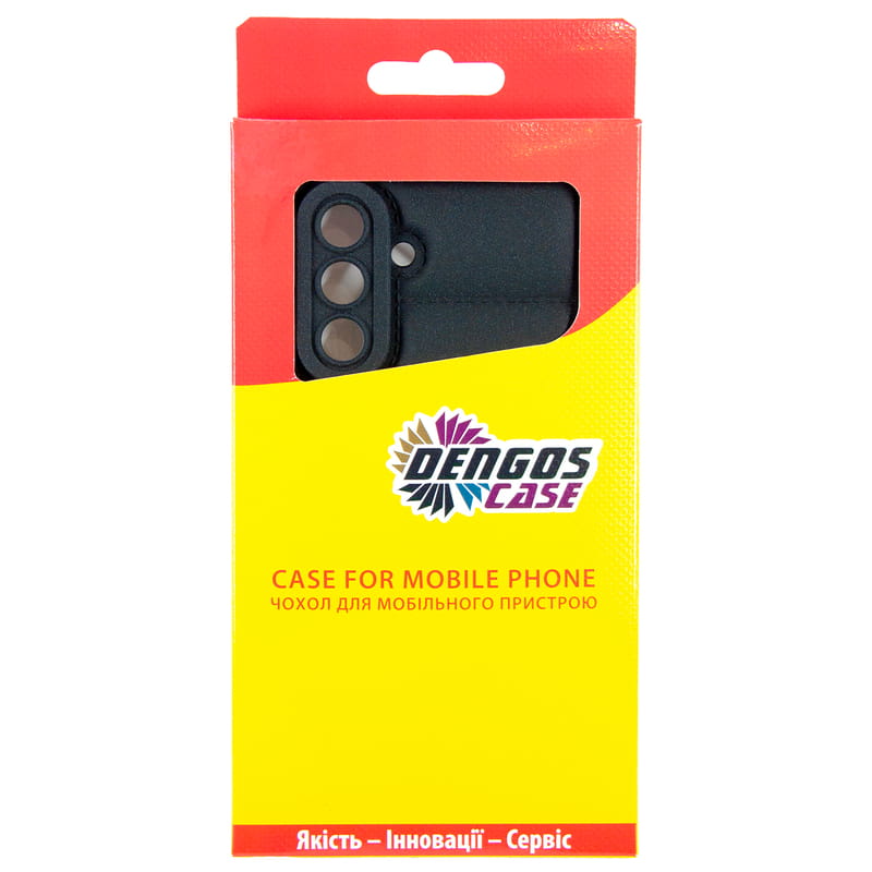 Чохол-накладка Dengos Soft для Samsung Galaxy A36 5G SM-A366 Black (DG-TPU-SOFT-73)