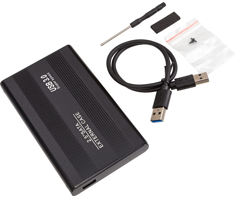 Зовнішня кишеня PowerPlant для HDD 2.5" USB3.0 (HC380008)